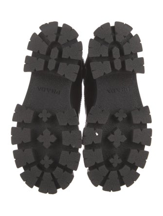 Prada Leather Combat Boots