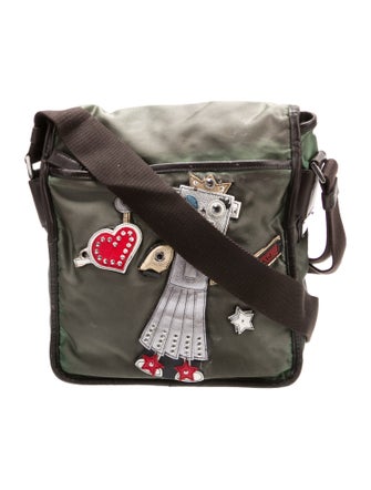 Prada Tessuto Nylon Shoulder Bag