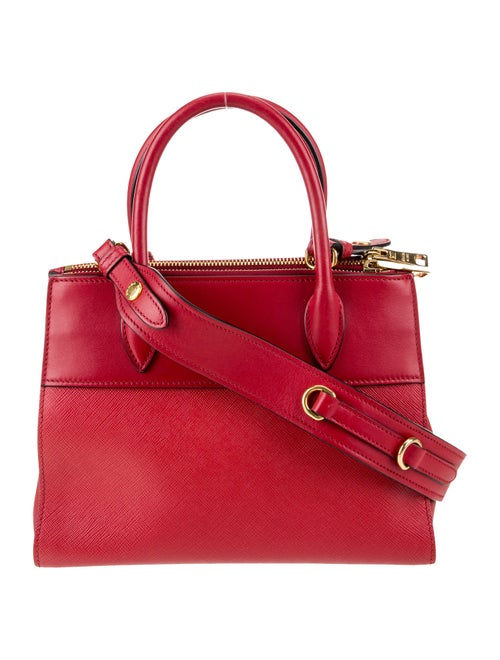 Prada Leather Top Handle Bag