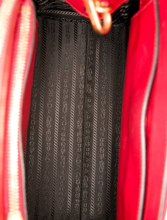Prada Leather Top Handle Bag