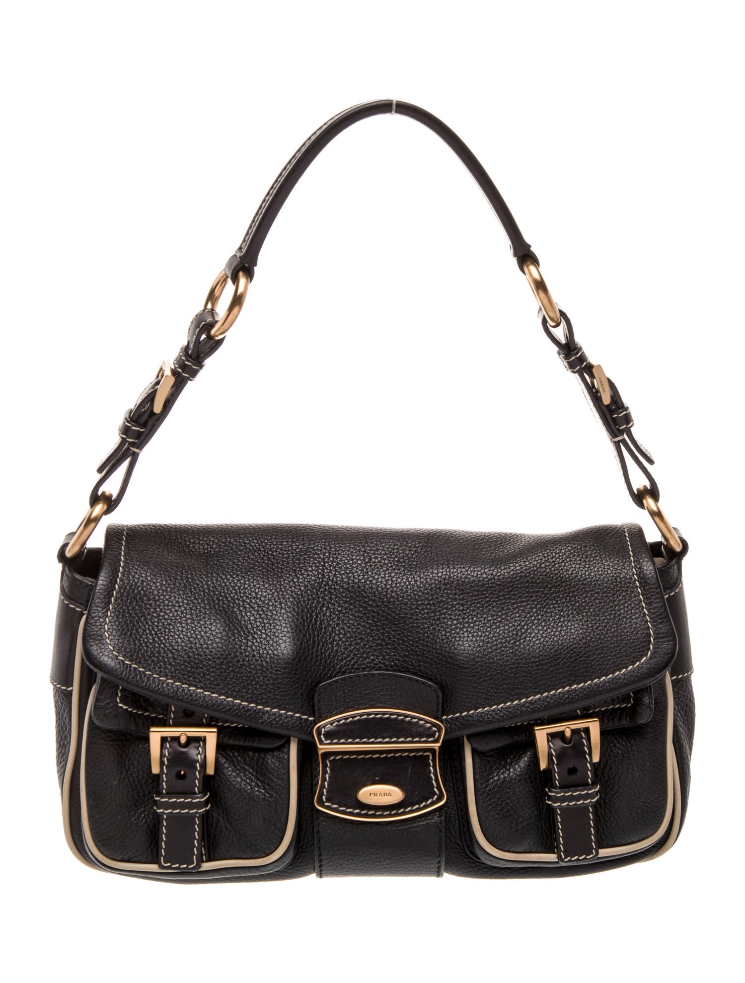 Prada Vitello Daino Leather Rocke