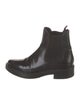 Prada Leather Chelsea Boots