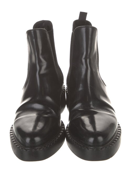 Prada Leather Chelsea Boots