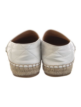 Prada Leather Espadrilles