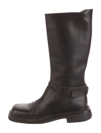 Prada Leather Riding Boots
