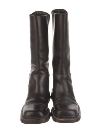 Prada Leather Riding Boots