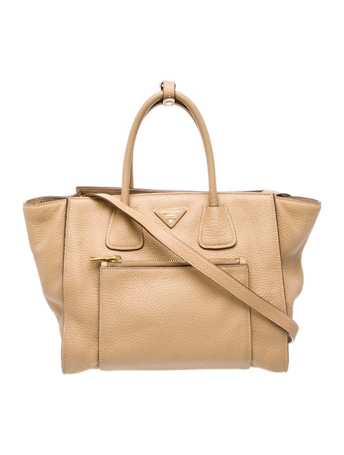 Prada Vitello Daino Leather Top Handle Bag