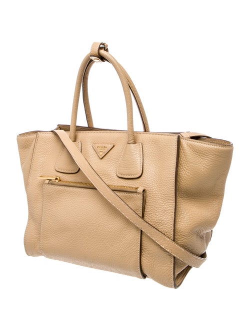 Prada Vitello Daino Leather Top Handle Bag