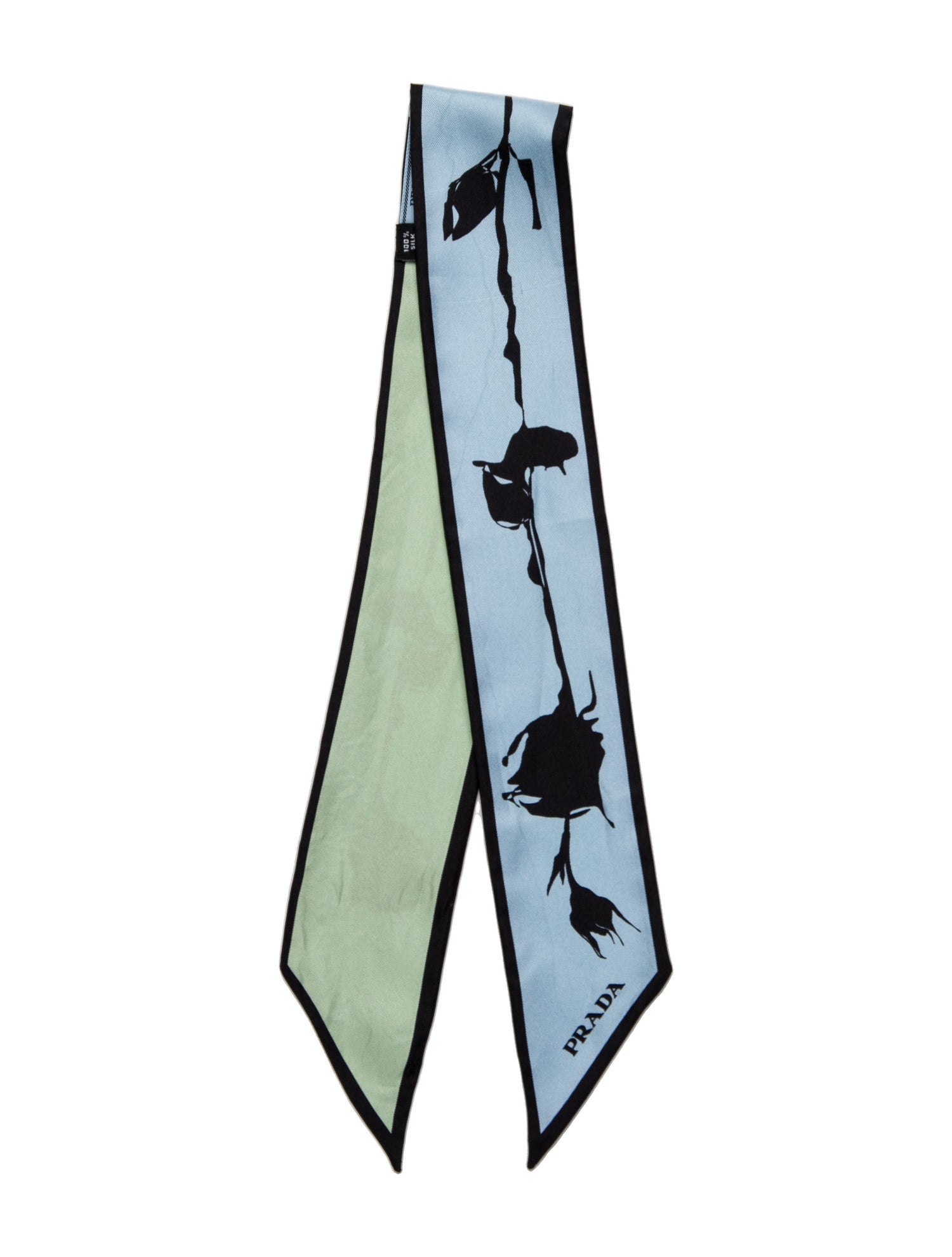 Prada Silk Printed Scarf