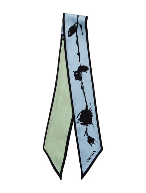 Prada Silk Printed Scarf