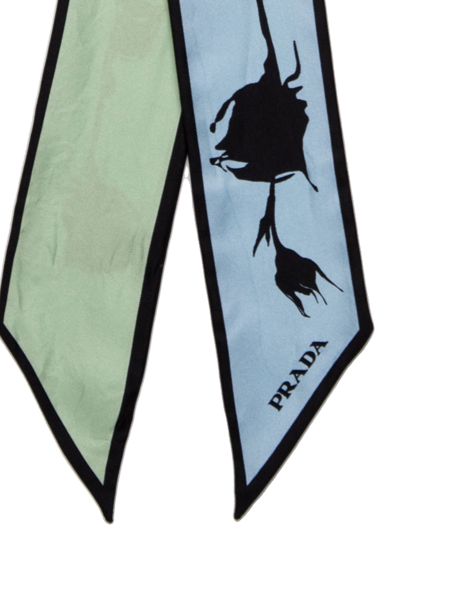 Prada Silk Printed Scarf