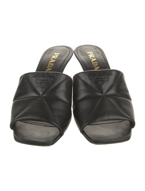 Prada Leather Slides