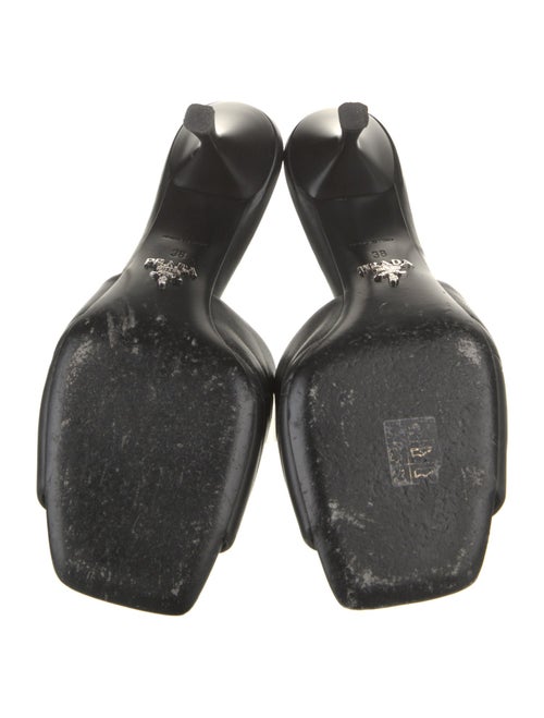 Prada Leather Slides