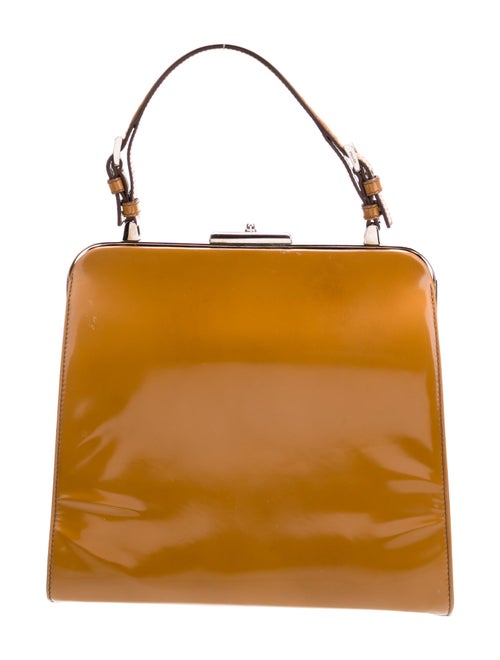 Prada Spazzolato Leather Top Handle Bag