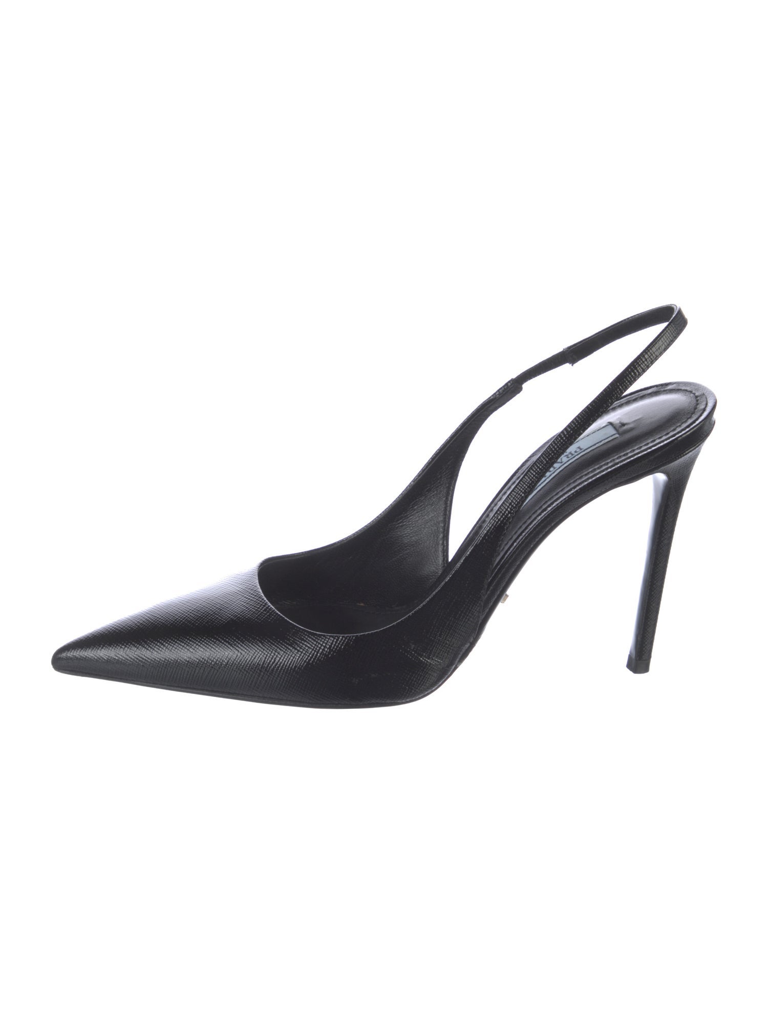 Prada Leather Slingback Pumps