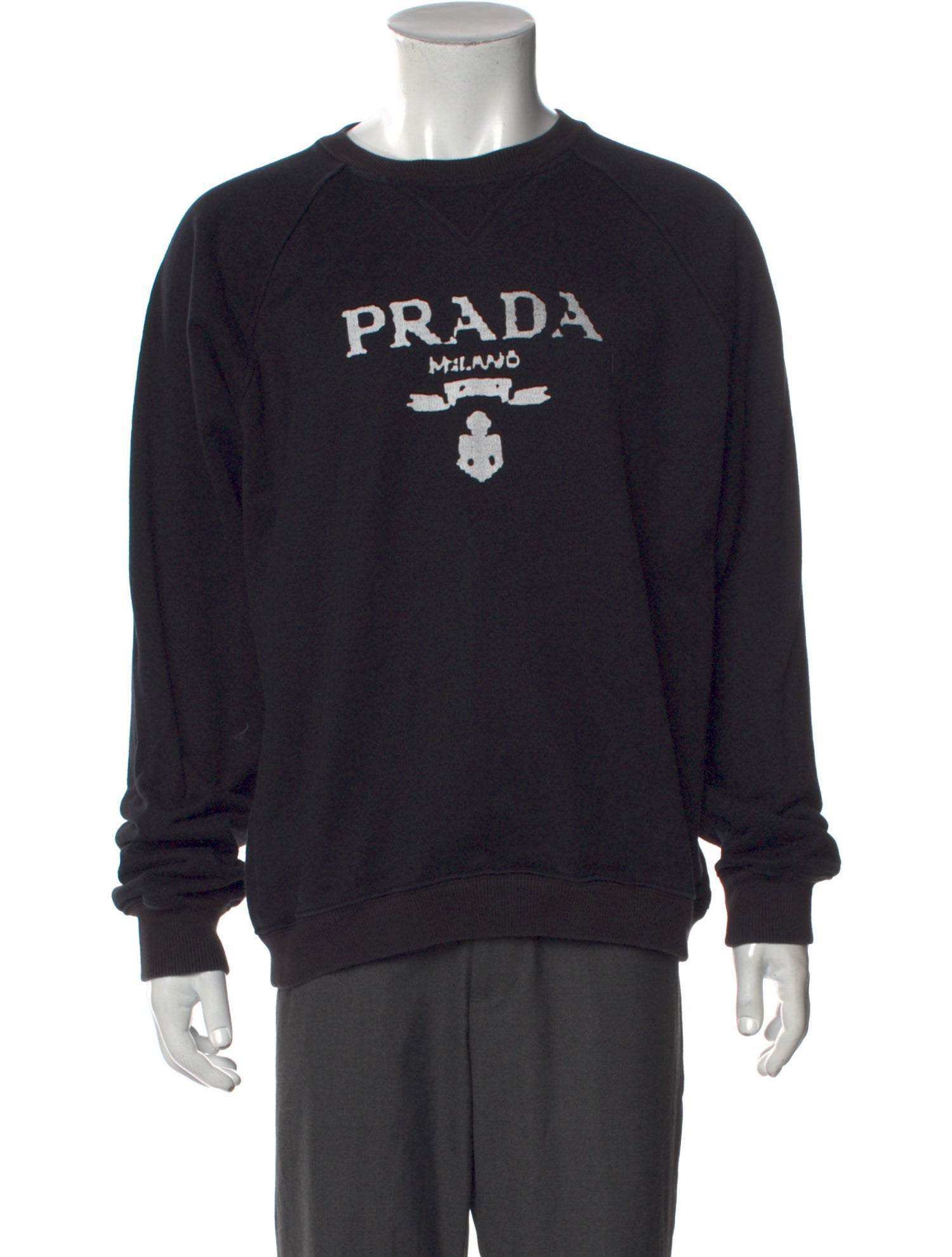 Prada 2021 Graphic Print Sweatshirt