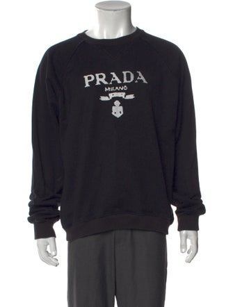 Prada 2021 Graphic Print Sweatshirt