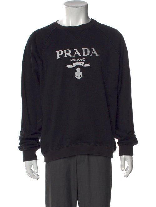 Prada 2021 Graphic Print Sweatshirt
