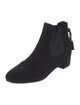 Prada Suede Tassel Accents Chelsea Boots