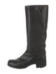 Prada Sport Leather Riding Boots