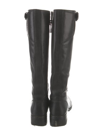 Prada Sport Leather Riding Boots