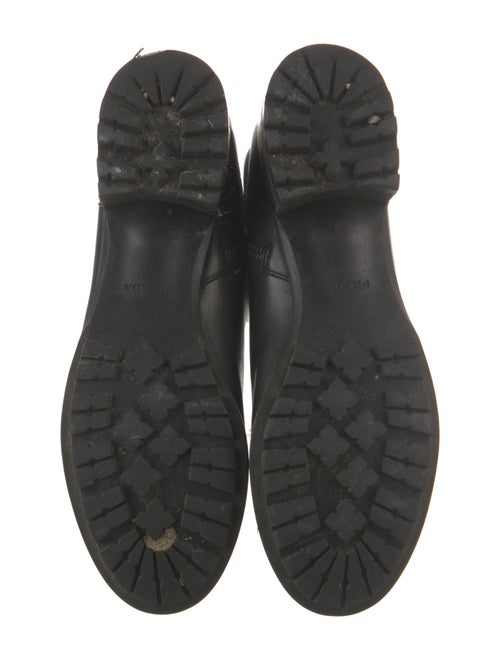 Prada Sport Leather Riding Boots