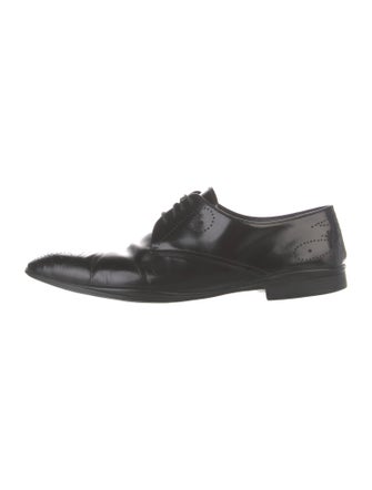 Prada Leather Derby Shoes