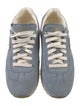 Prada Suede Leather Trim Embellishment Sneakers
