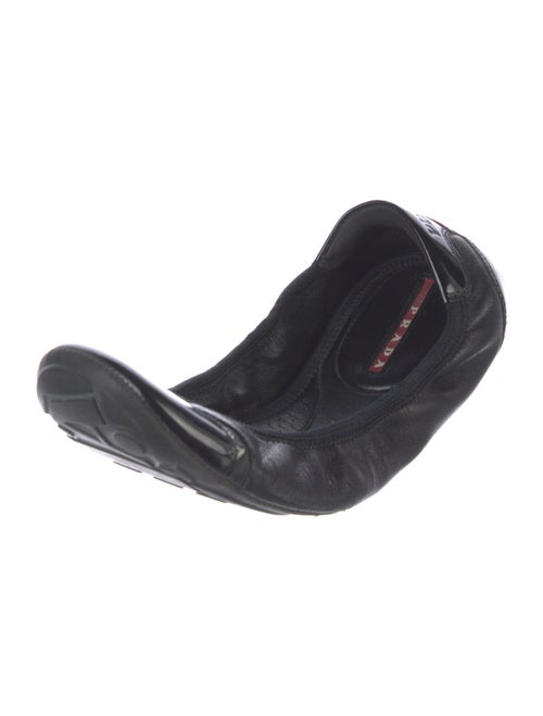 Prada Sport Leather Ballet Flats