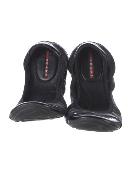 Prada Sport Leather Ballet Flats