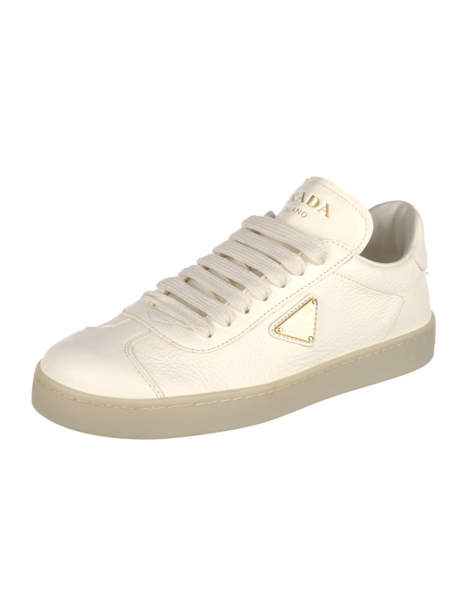 Prada Leather Sneakers
