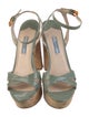 Prada Patent Leather Sandals