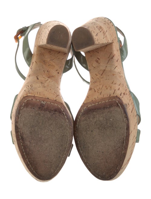 Prada Patent Leather Sandals