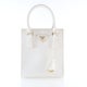 Prada Saffiano Cuir Leather Saffiano Tote Mini