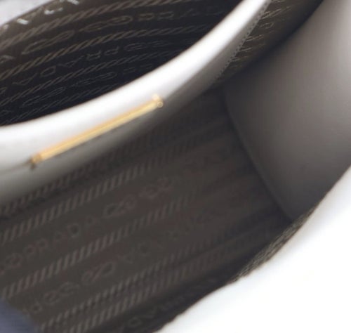 Prada Saffiano Cuir Leather Saffiano Tote Mini