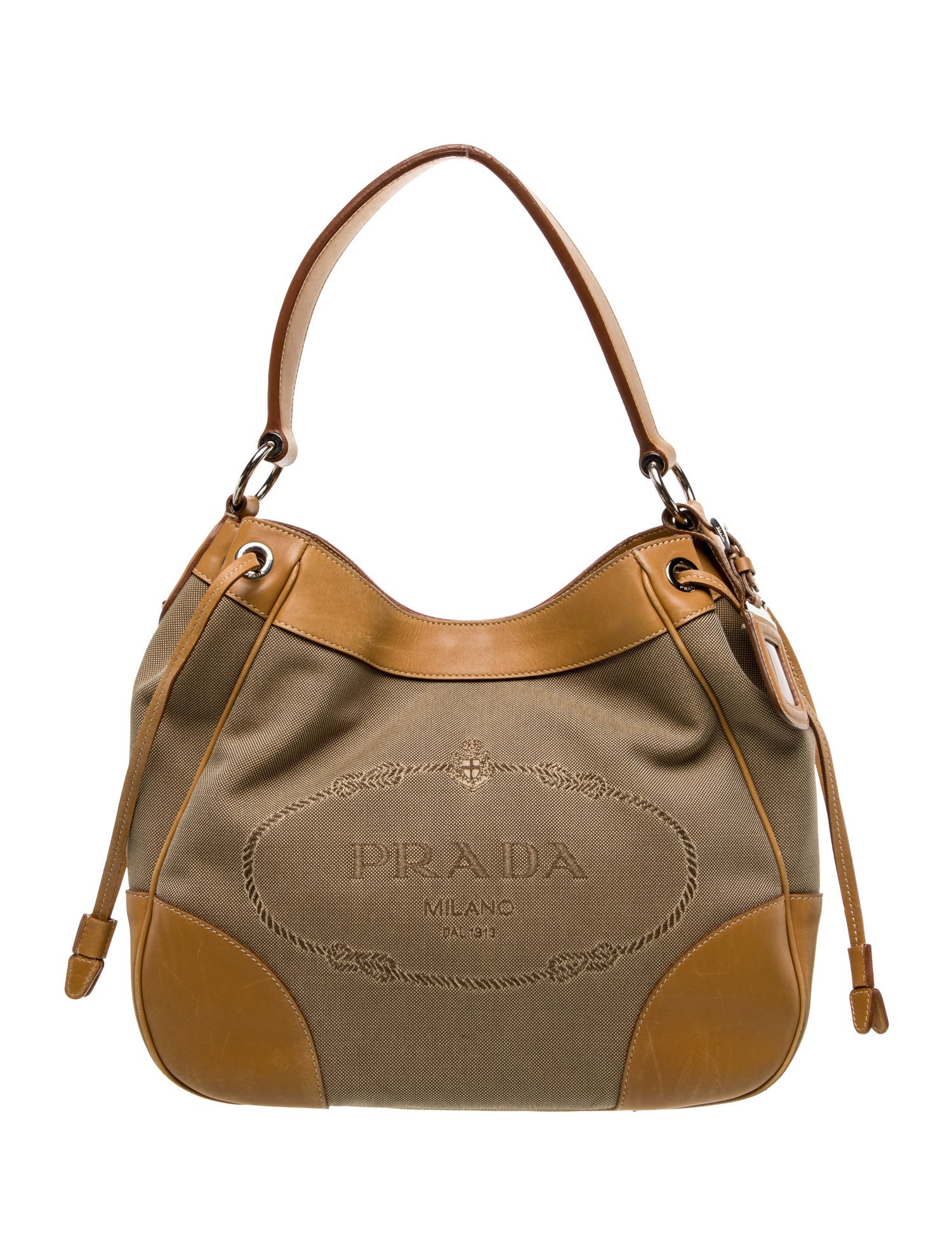 Prada Signature Shoulder Bag