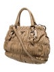 Prada Nappa Gaufre Leather Top Handle Bag