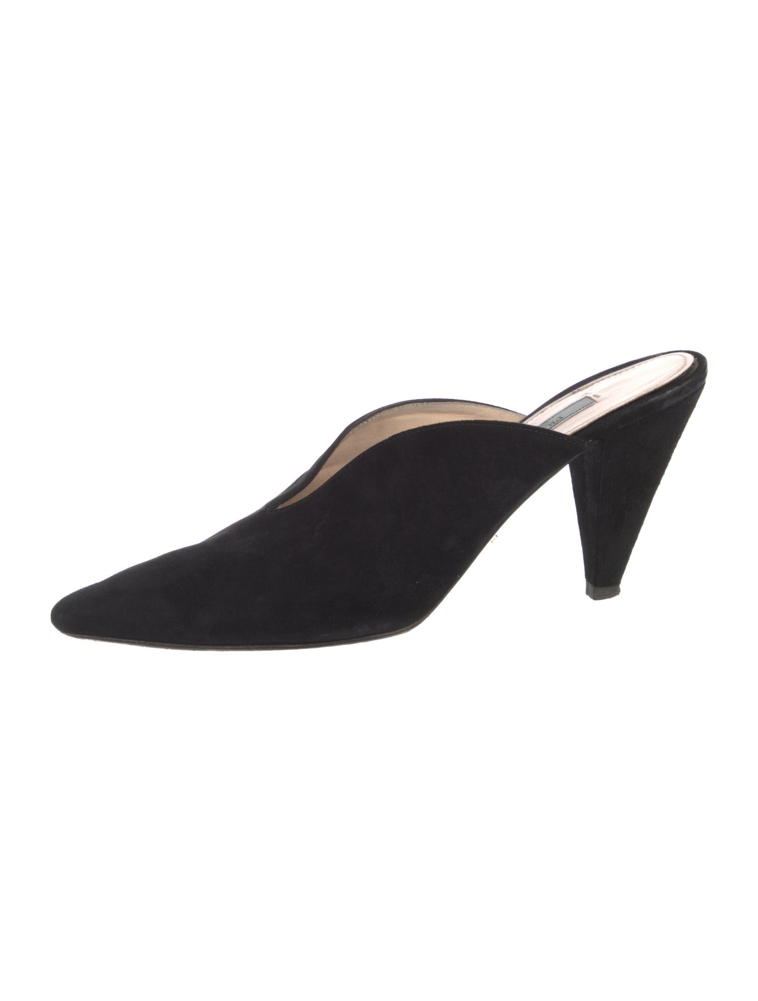 Prada Suede Mules