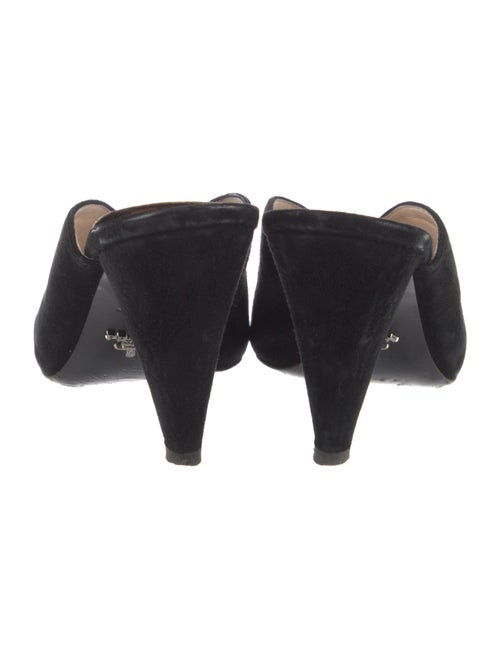 Prada Suede Mules