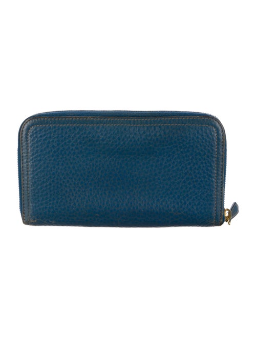 Prada Vitello Daino Leather Continental Wallet