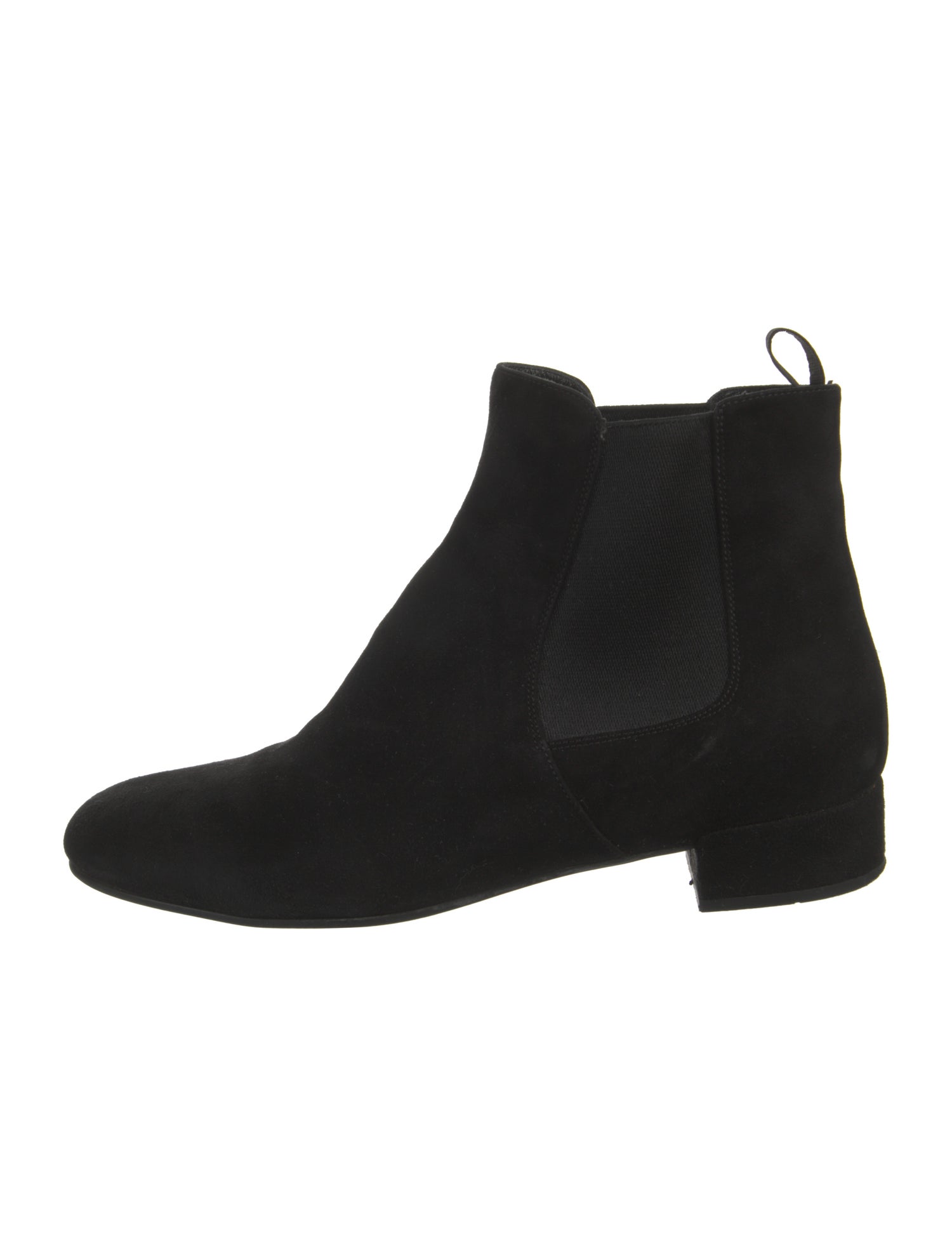Prada Suede Chelsea Boots