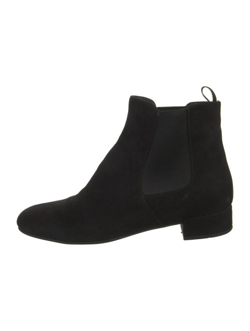 Prada Suede Chelsea Boots