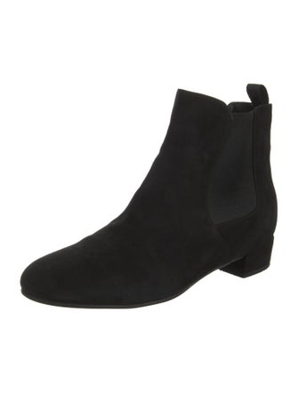 Prada Suede Chelsea Boots