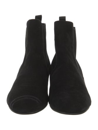 Prada Suede Chelsea Boots