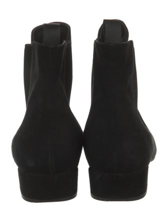 Prada Suede Chelsea Boots