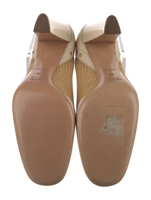Prada Raffia Pumps