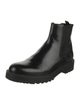 Prada Leather Chelsea Boots
