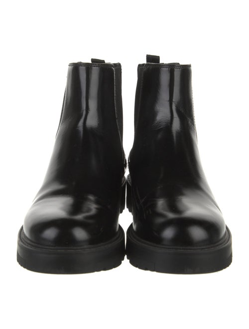 Prada Leather Chelsea Boots