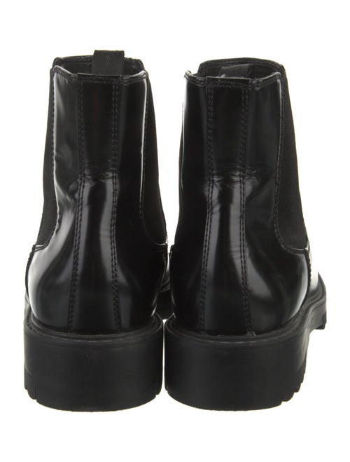 Prada Leather Chelsea Boots