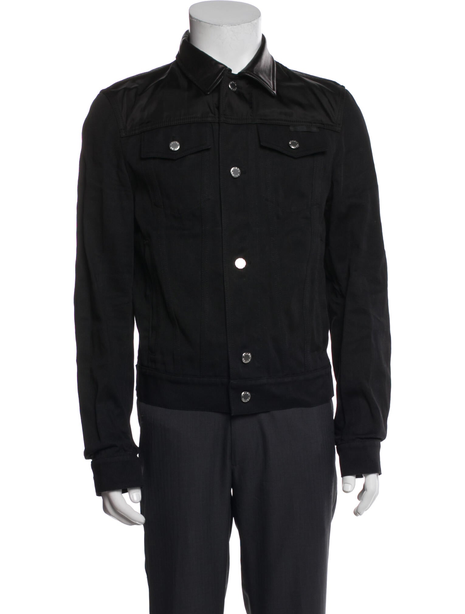 Prada 2016 Signature Logo Trucker Jacket